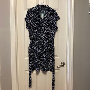 Fortune + Ivy Navy Blue dress, XL